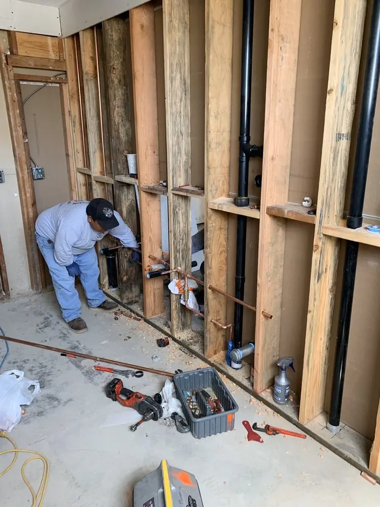 Commercial rough-in plumbing for Gas Line Repair in Ramseur